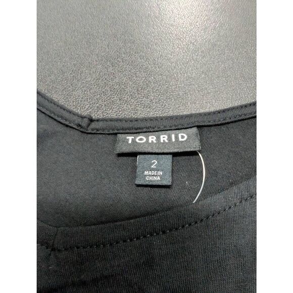 Torrid Black Camisole Spaghetti Strap Tank Top Shirt Woman's Size 2X - Picture 3 of 6